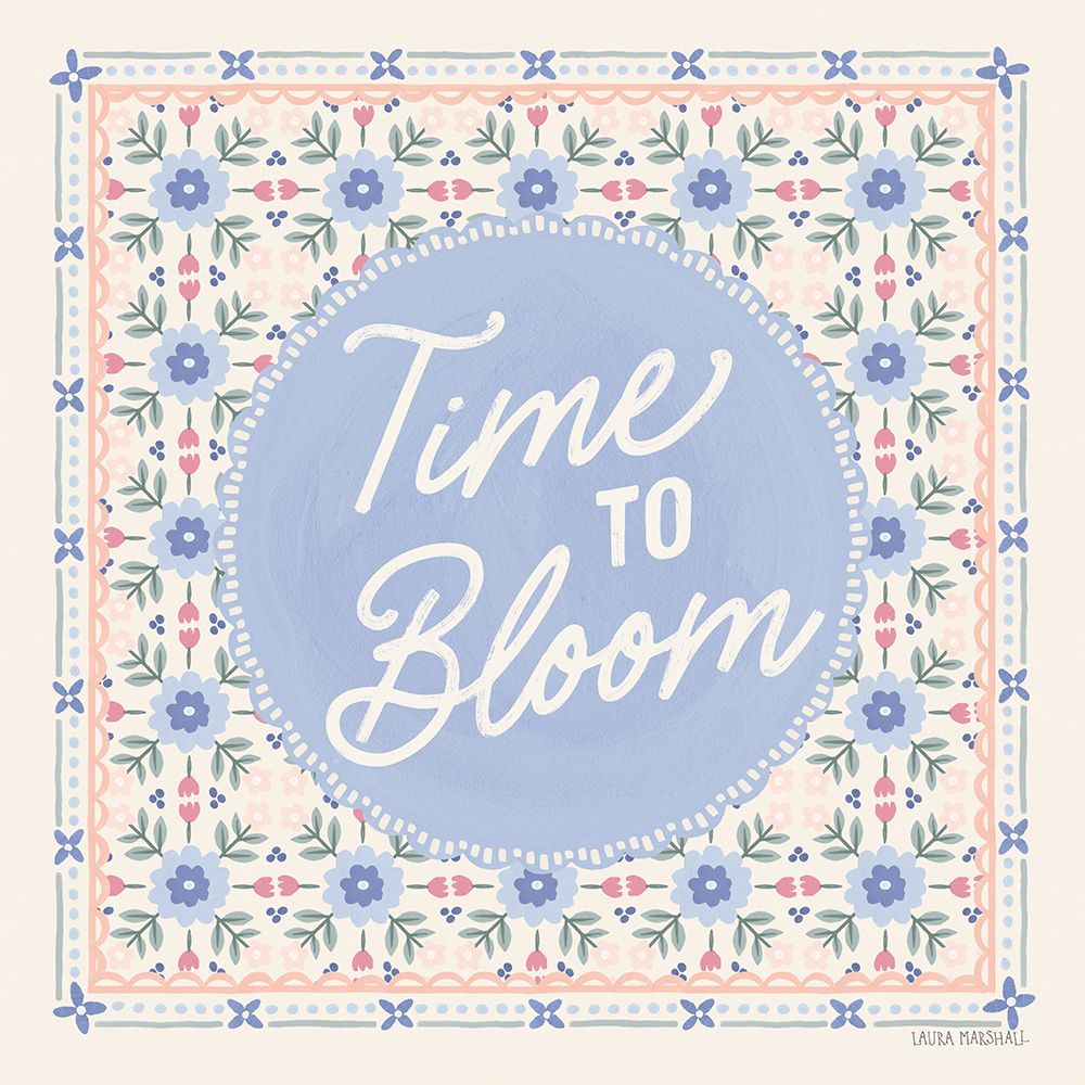 Blooming Spring IV art print by Laura Marshall for $57.95 CAD