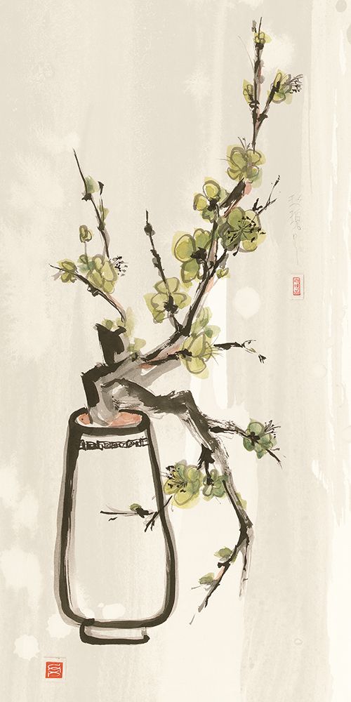 Moss Blossom on Wash art print by Chris Paschke for $57.95 CAD