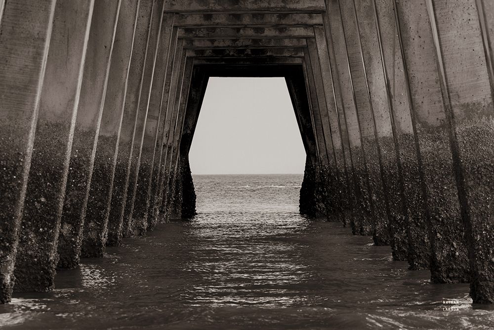 Under the Pier art print by Nathan Larson for $57.95 CAD