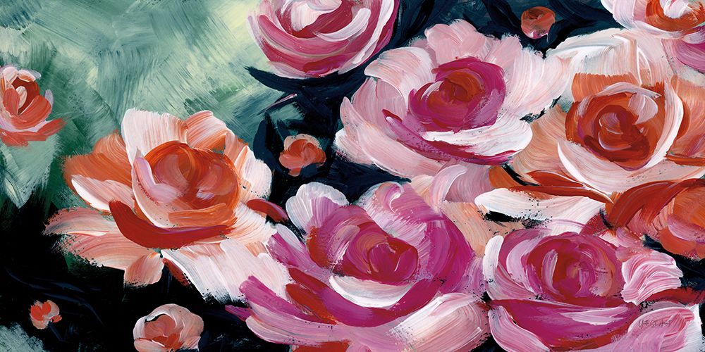 Moody Peonies art print by Yvette St. Amant for $57.95 CAD
