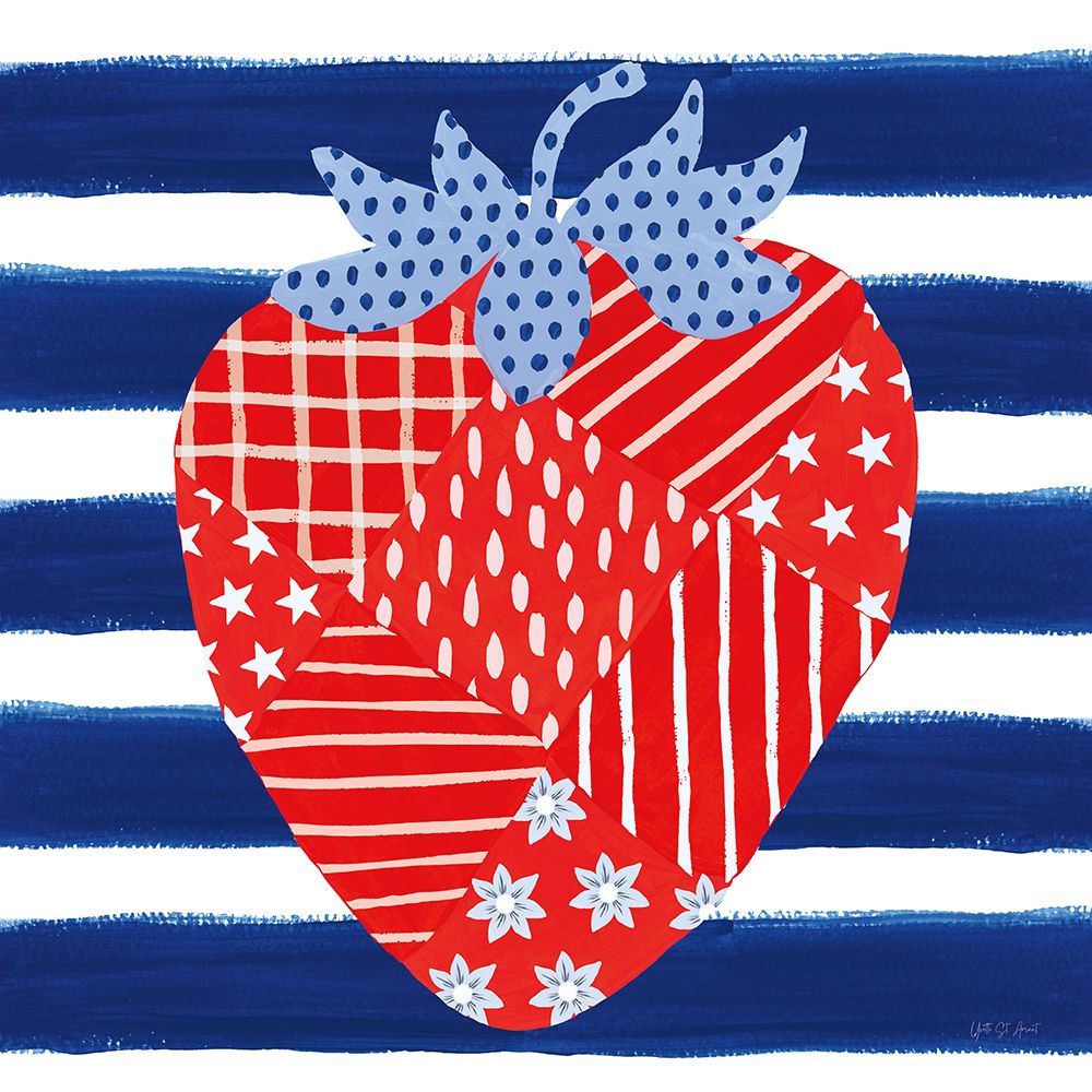 Berry Americana VII art print by Yvette St. Amant for $57.95 CAD