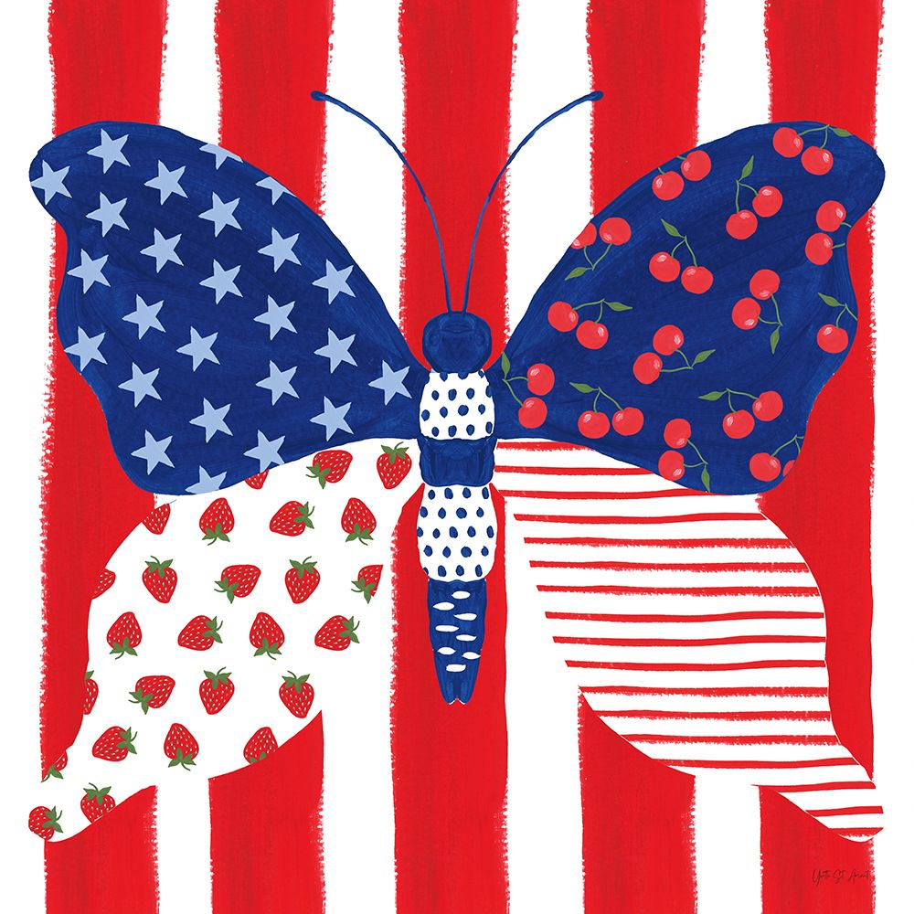 Berry Americana VIII art print by Yvette St. Amant for $57.95 CAD