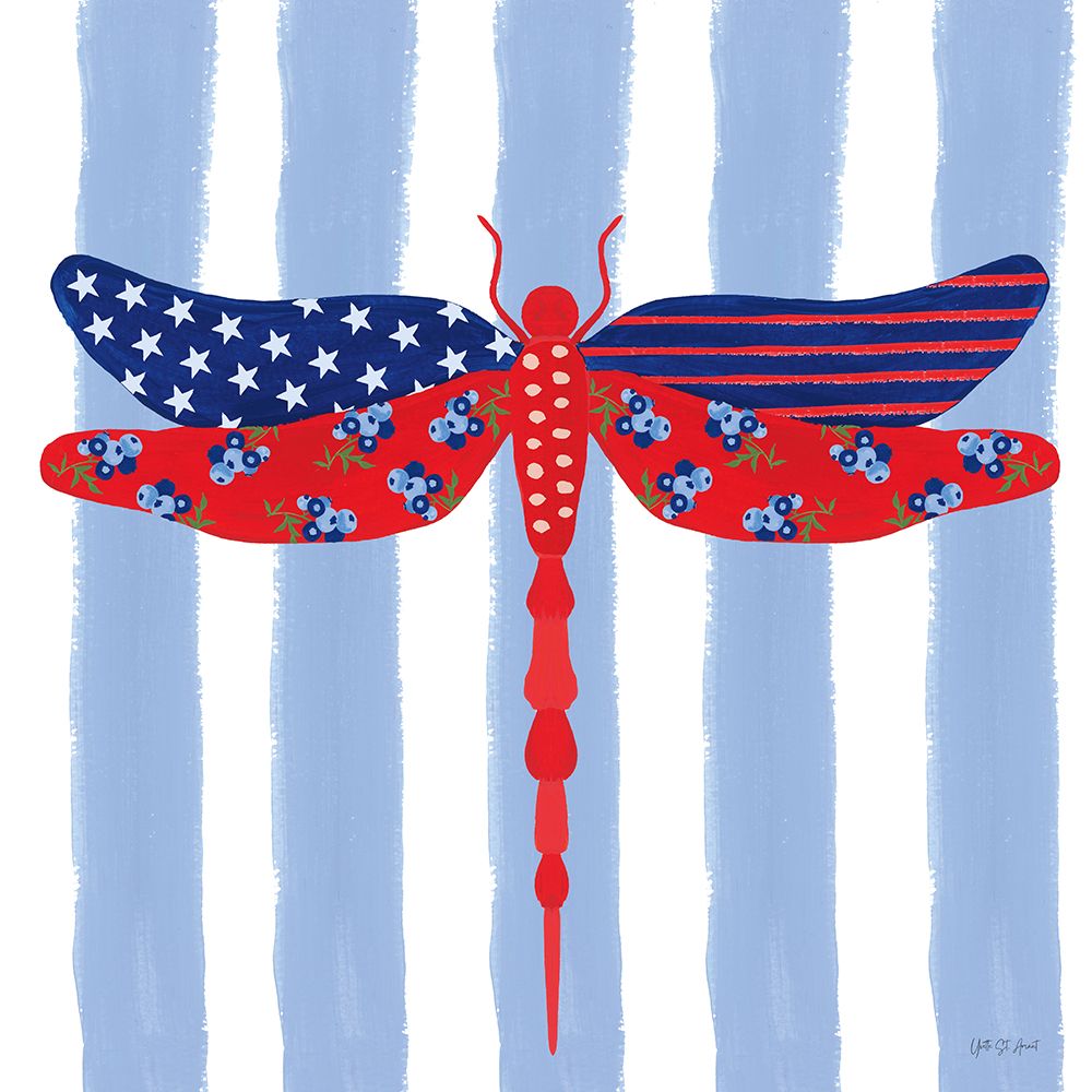 Berry Americana IX art print by Yvette St. Amant for $57.95 CAD