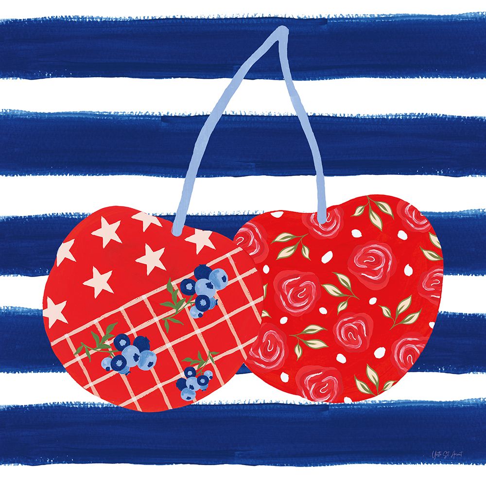 Berry Americana X art print by Yvette St. Amant for $57.95 CAD