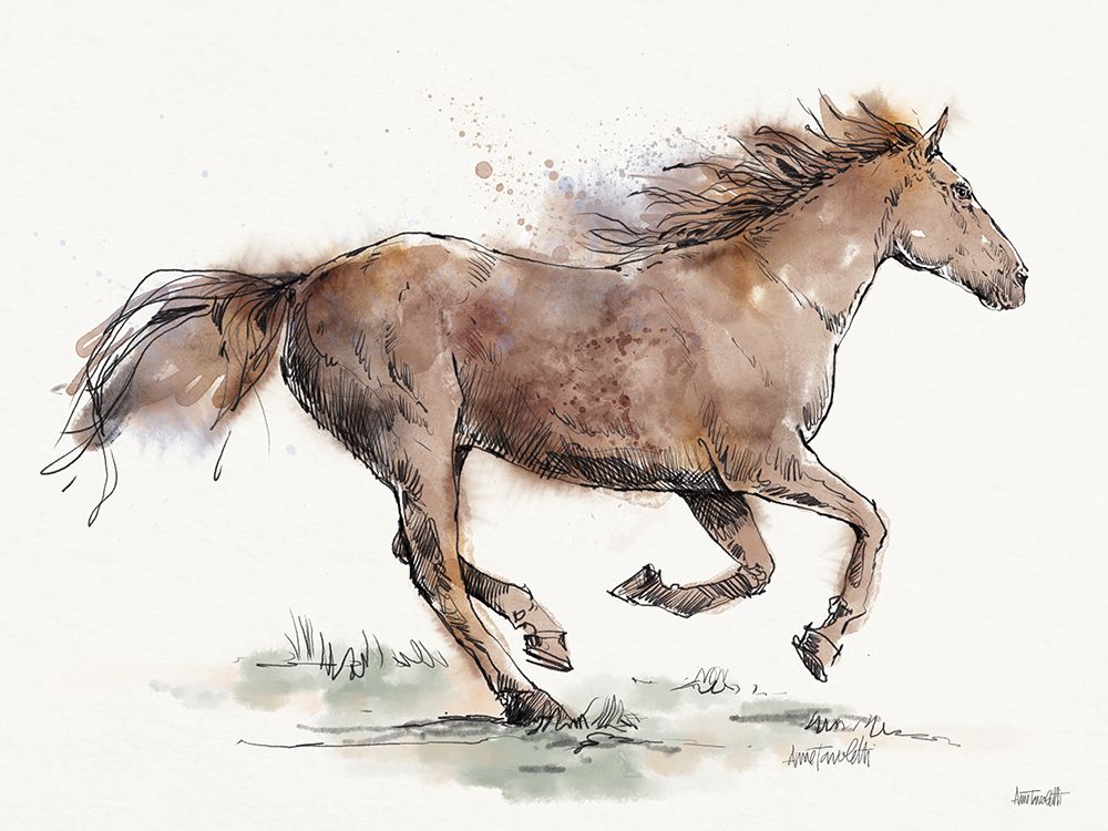 Gallop art print by Anne Tavoletti for $57.95 CAD