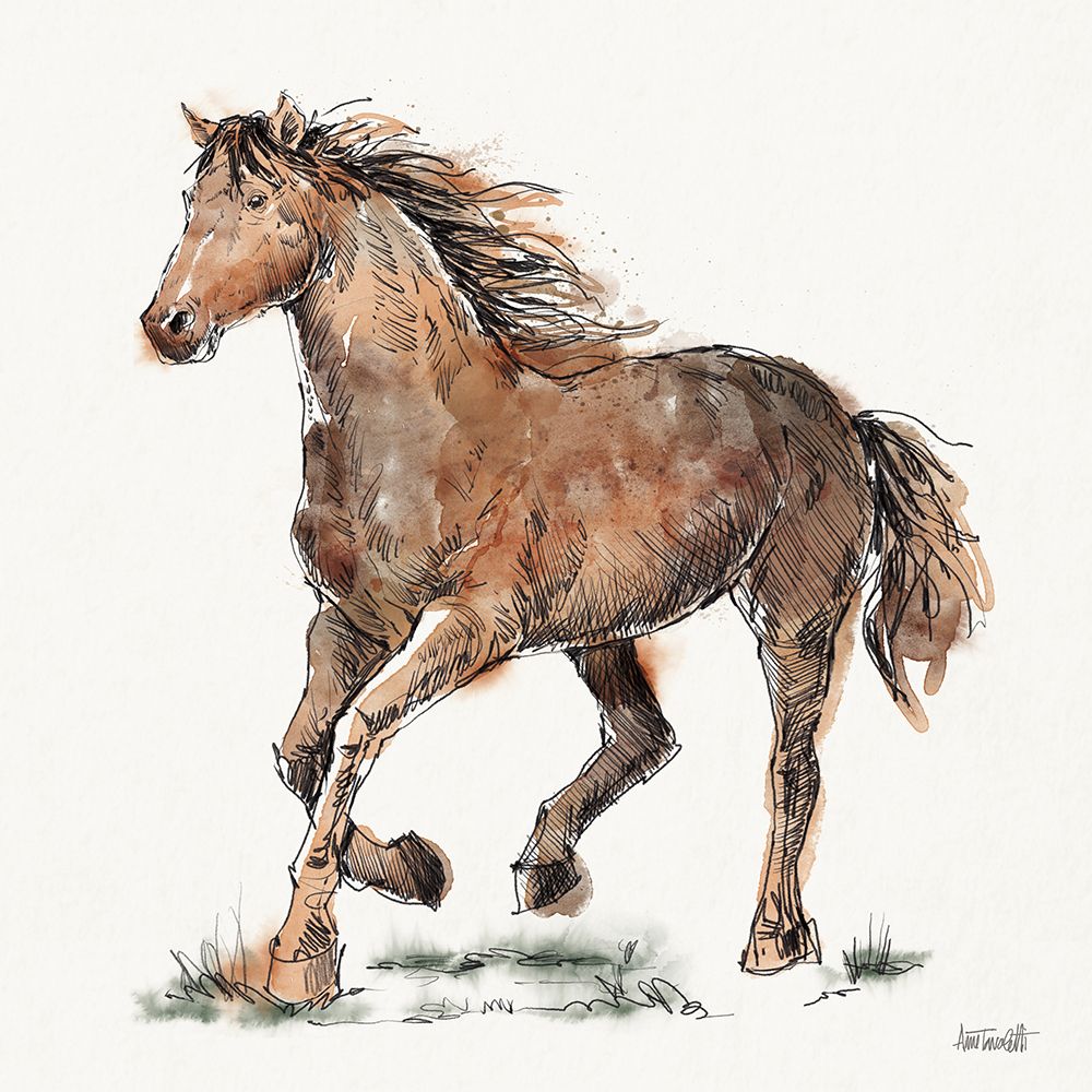 Trot art print by Anne Tavoletti for $57.95 CAD