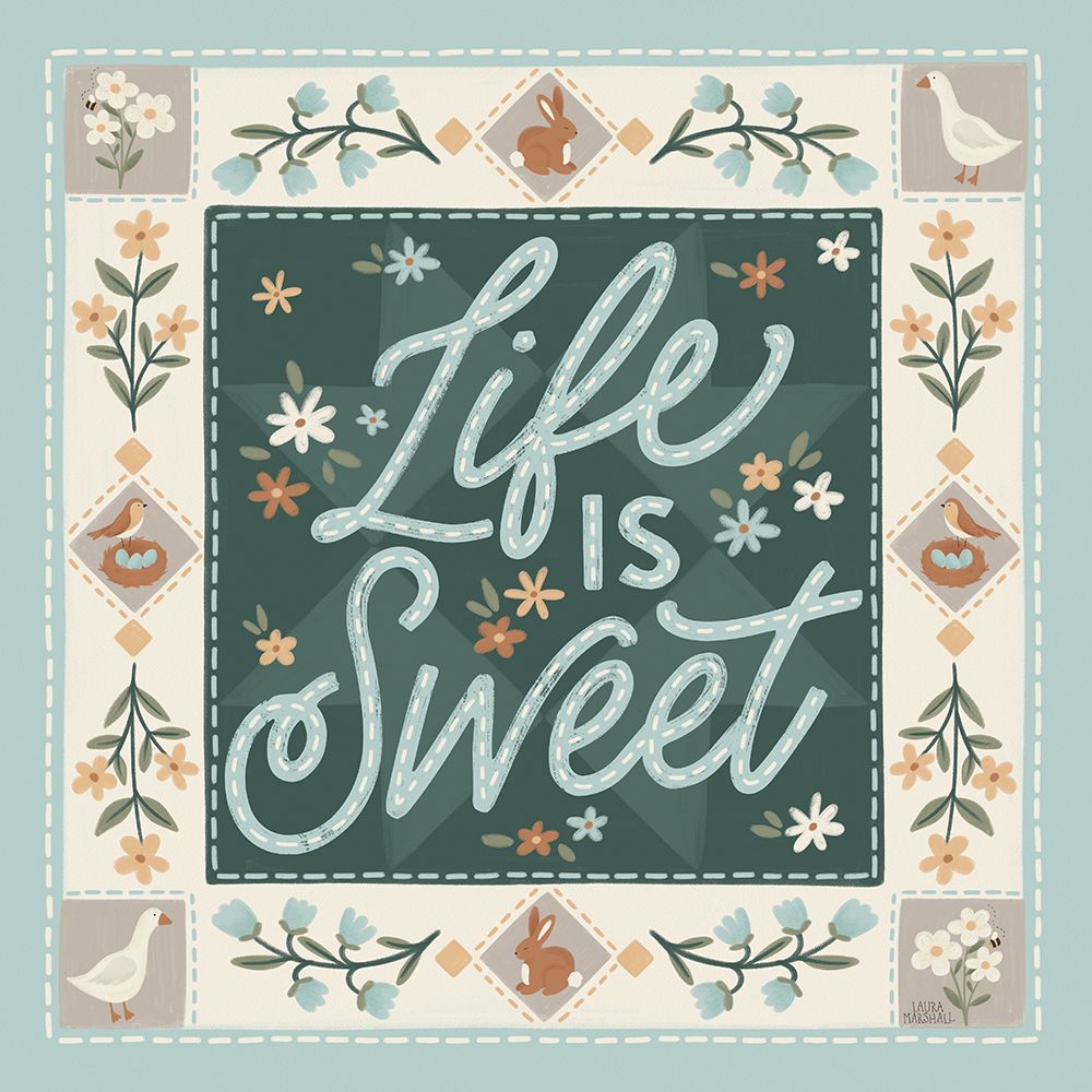 Spring Whimsy II art print by Laura Marshall for $57.95 CAD