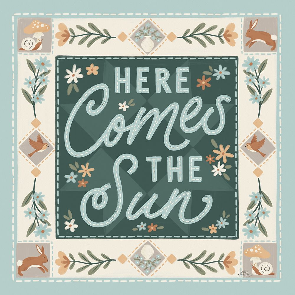 Spring Whimsy III art print by Laura Marshall for $57.95 CAD