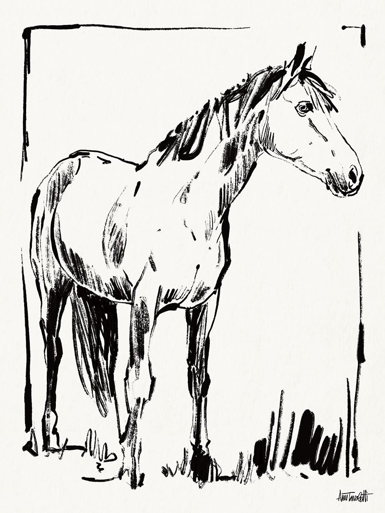 Stance Sketch art print by Anne Tavoletti for $57.95 CAD