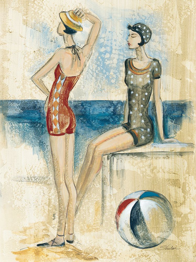 Bathing Beauties II art print by Silvia Vassileva for $57.95 CAD