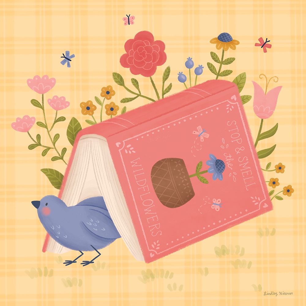 Cozy Readers Club III art print by Lindley Wiesner for $57.95 CAD