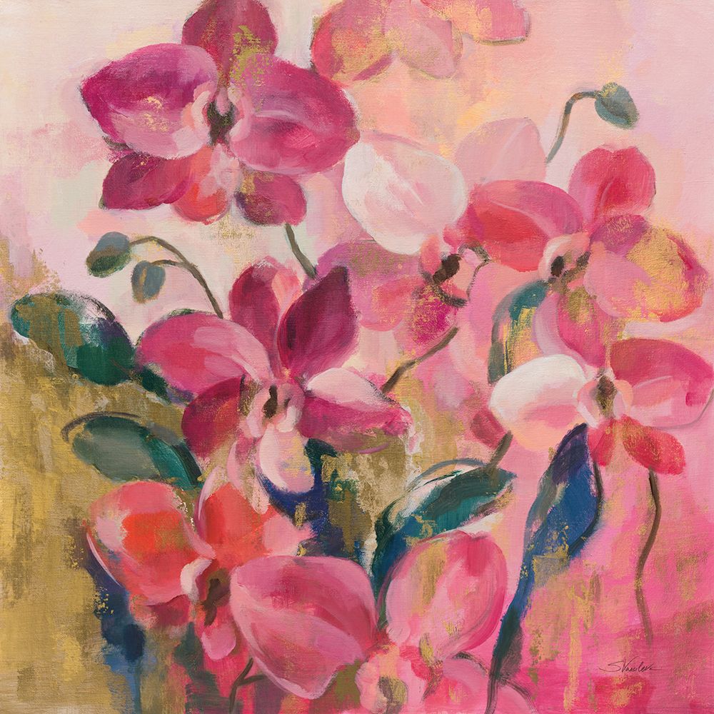Abstract Orchid art print by Silvia Vassileva for $57.95 CAD