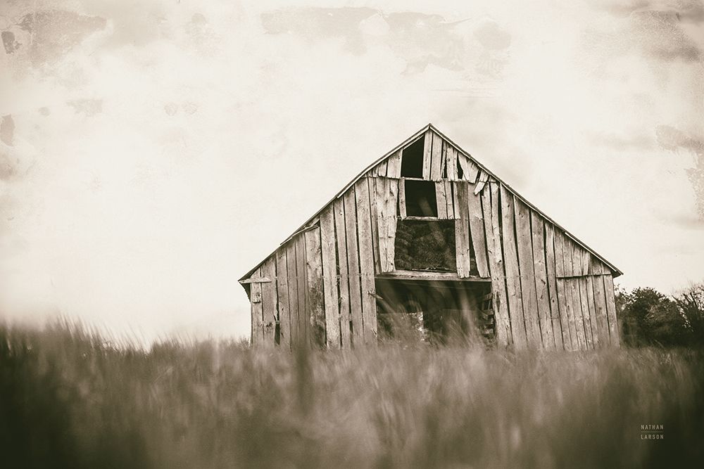 Rainy Barn Days art print by Nathan Larson for $57.95 CAD