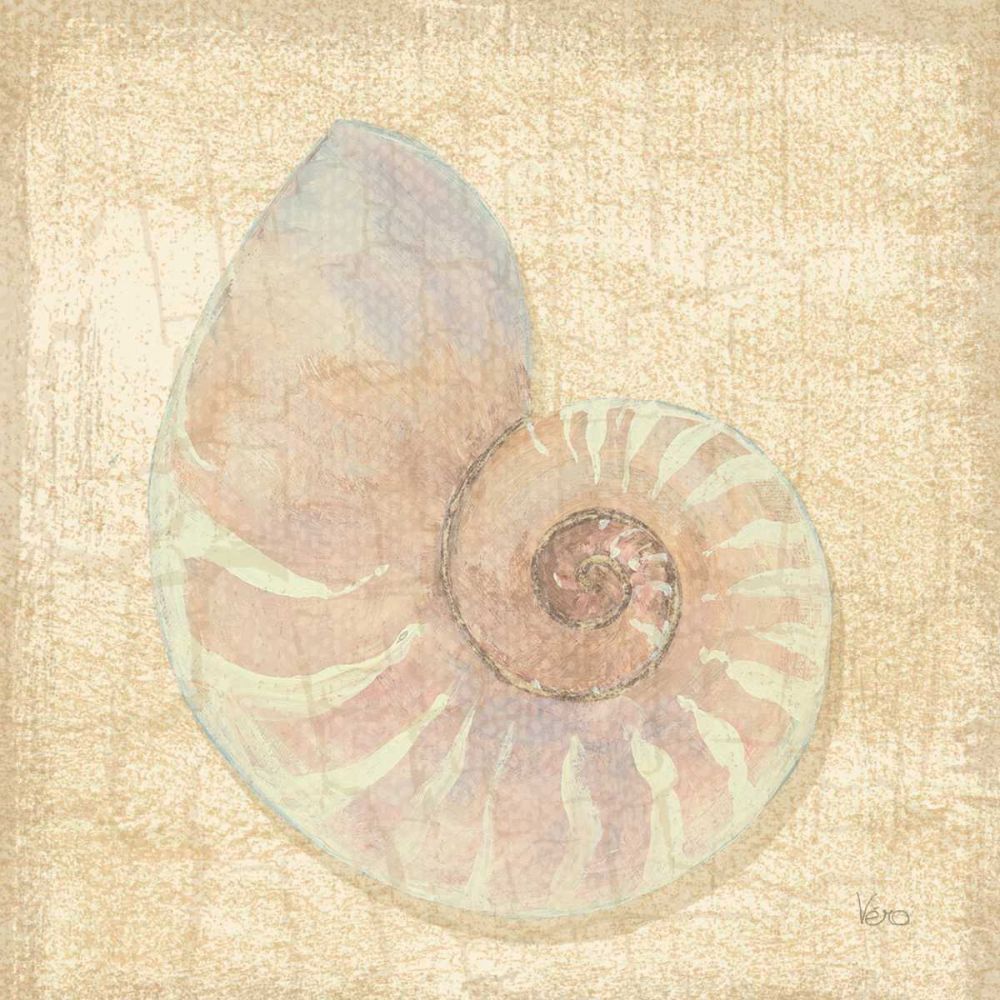 Tropical Island Shell I art print by Veronique Charron for $57.95 CAD