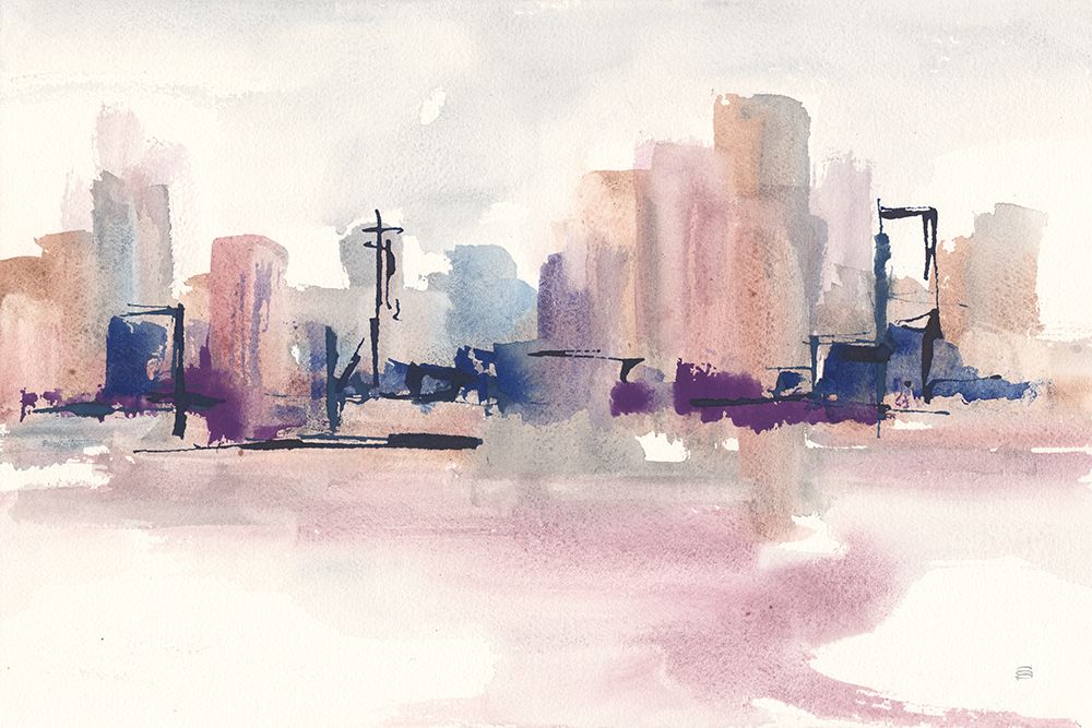 City at Work I art print by Chris Paschke for $57.95 CAD