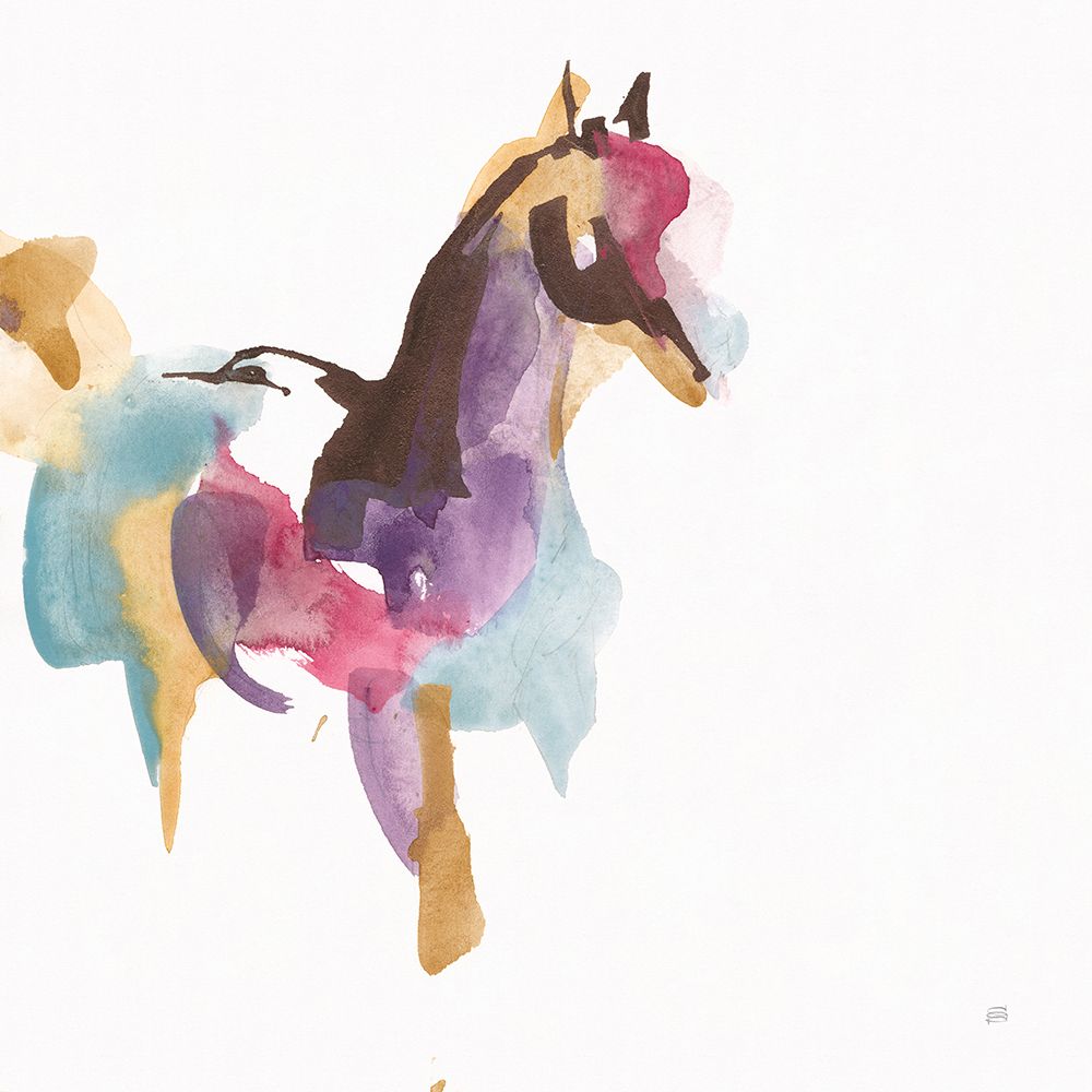 Party Horse I art print by Chris Paschke for $57.95 CAD