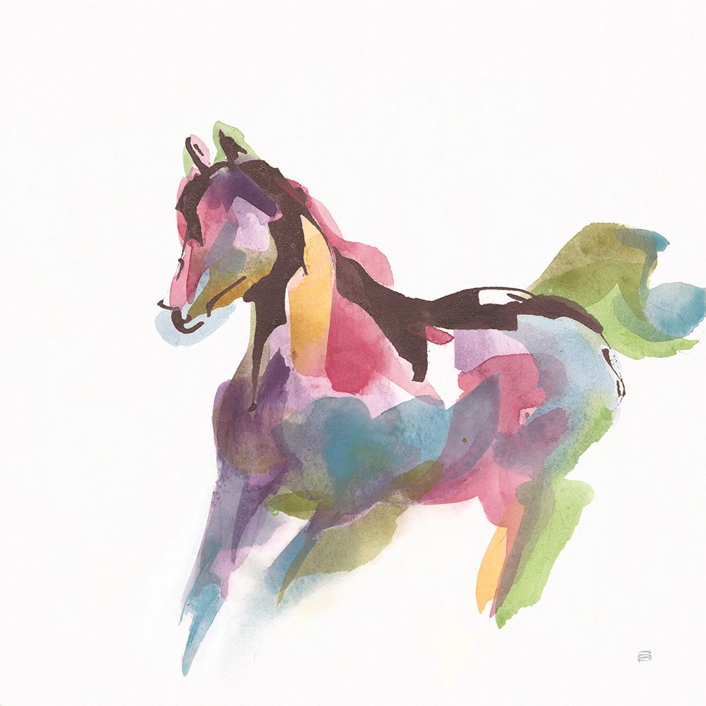 Party Horse II art print by Chris Paschke for $57.95 CAD
