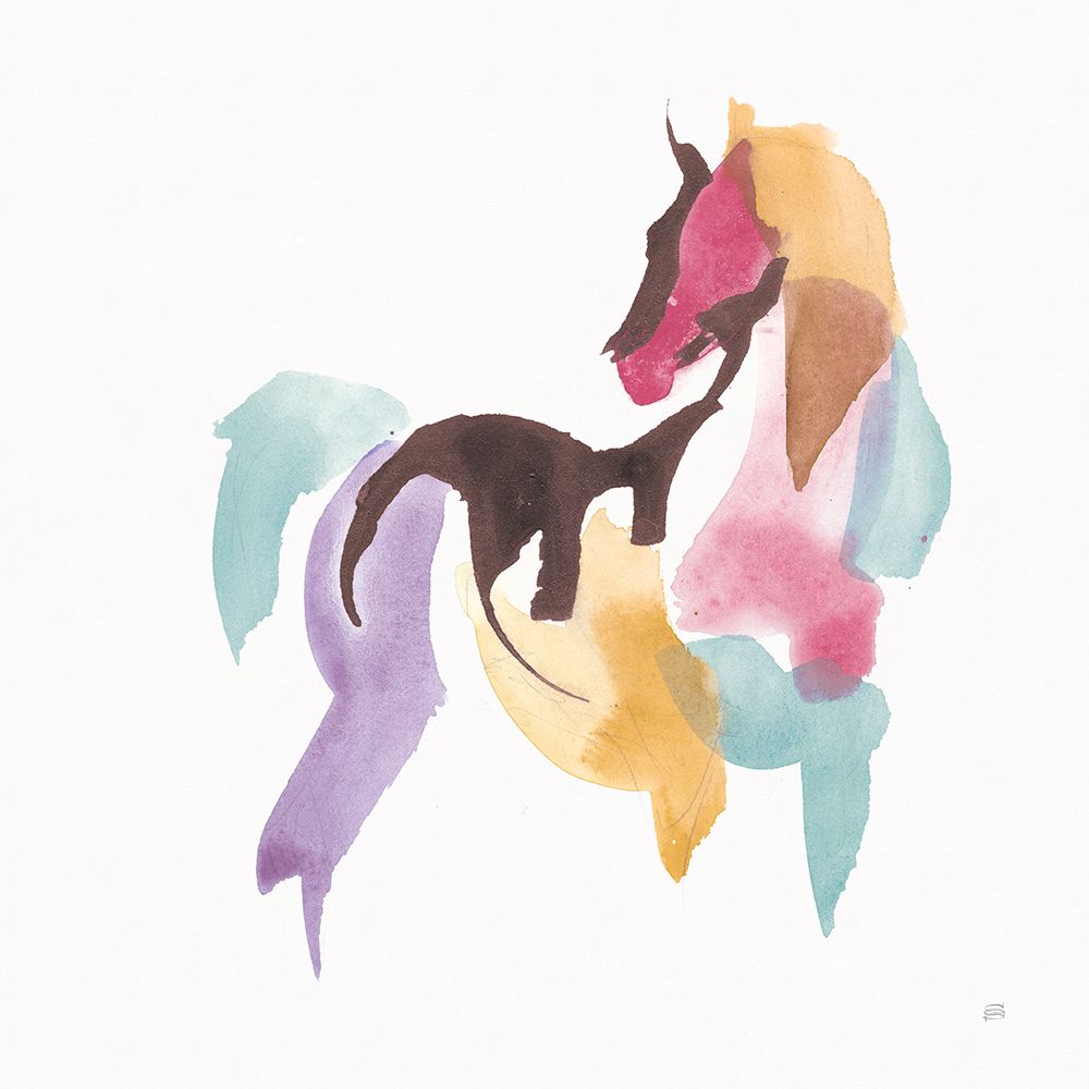 Party Horse III art print by Chris Paschke for $57.95 CAD