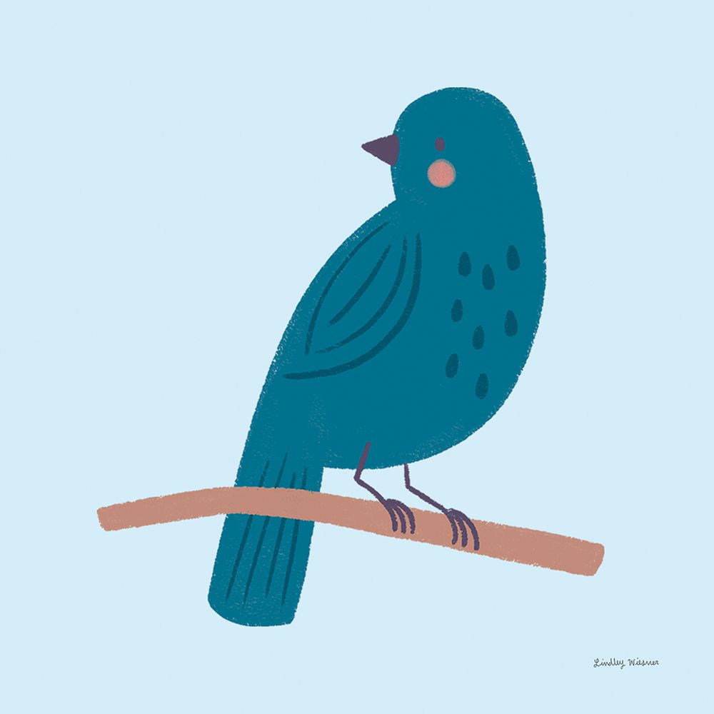 Sweet Songbirds I art print by Lindley Wiesner for $57.95 CAD