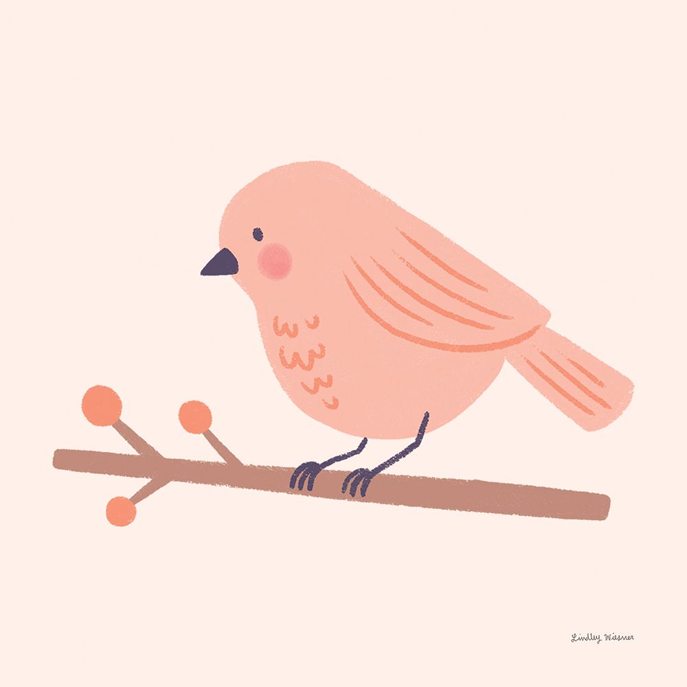 Sweet Songbirds II art print by Lindley Wiesner for $57.95 CAD
