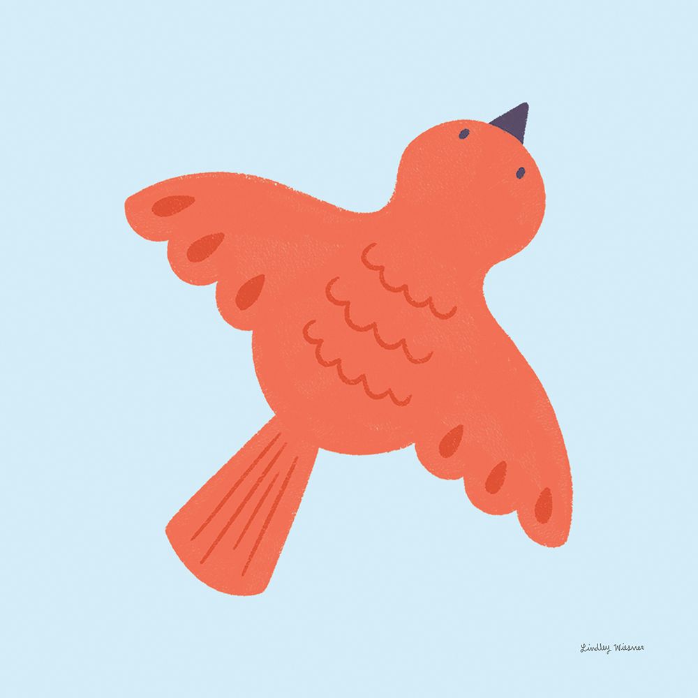 Sweet Songbirds IV art print by Lindley Wiesner for $57.95 CAD