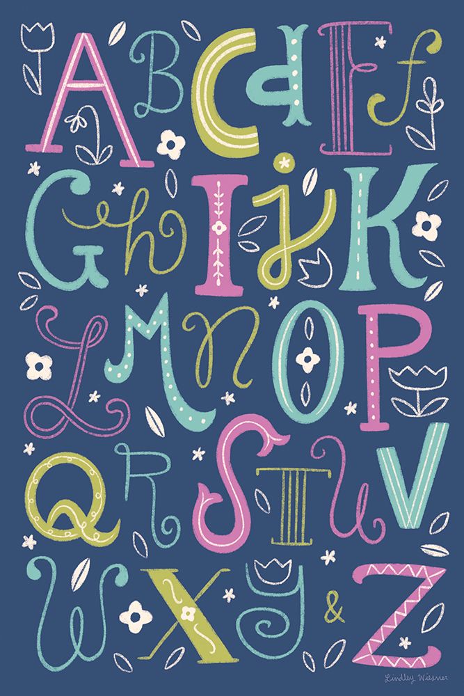 Letter Love art print by Lindley Wiesner for $57.95 CAD