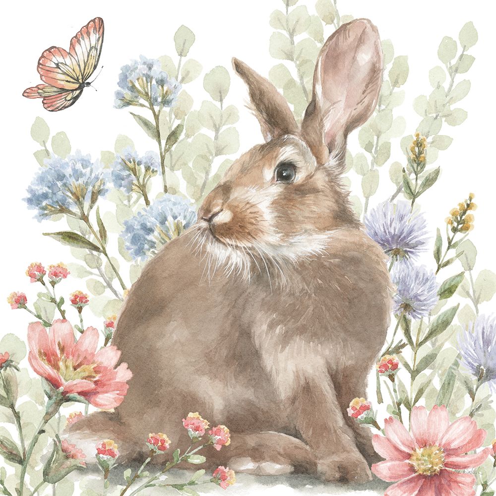 Hop Into Spring II art print by Leslie Trimbach for $57.95 CAD