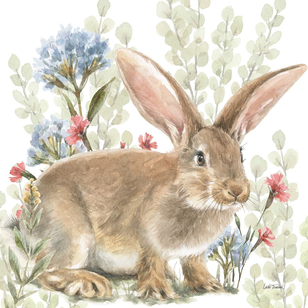 Hop Into Spring IV art print by Leslie Trimbach for $57.95 CAD