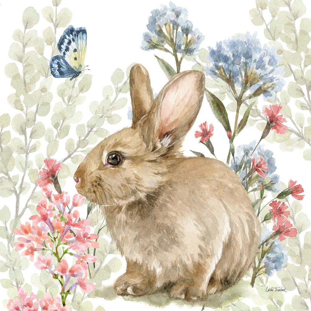 Hop Into Spring V art print by Leslie Trimbach for $57.95 CAD