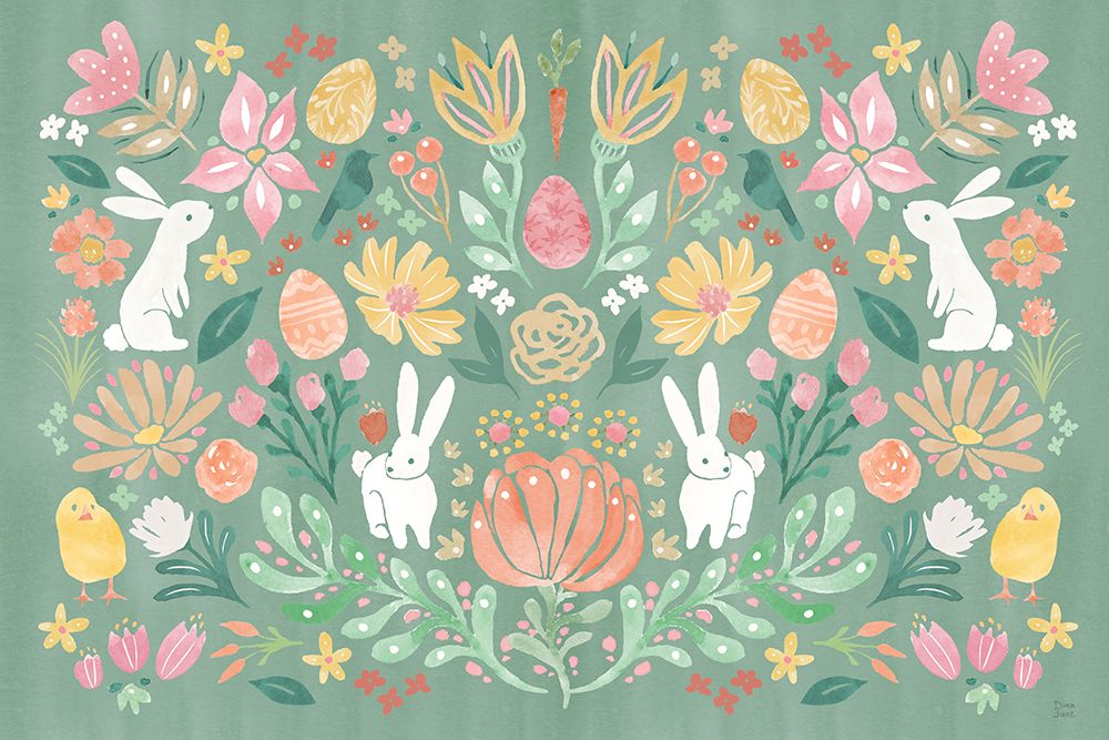 Spring Song I art print by Dina June for $57.95 CAD