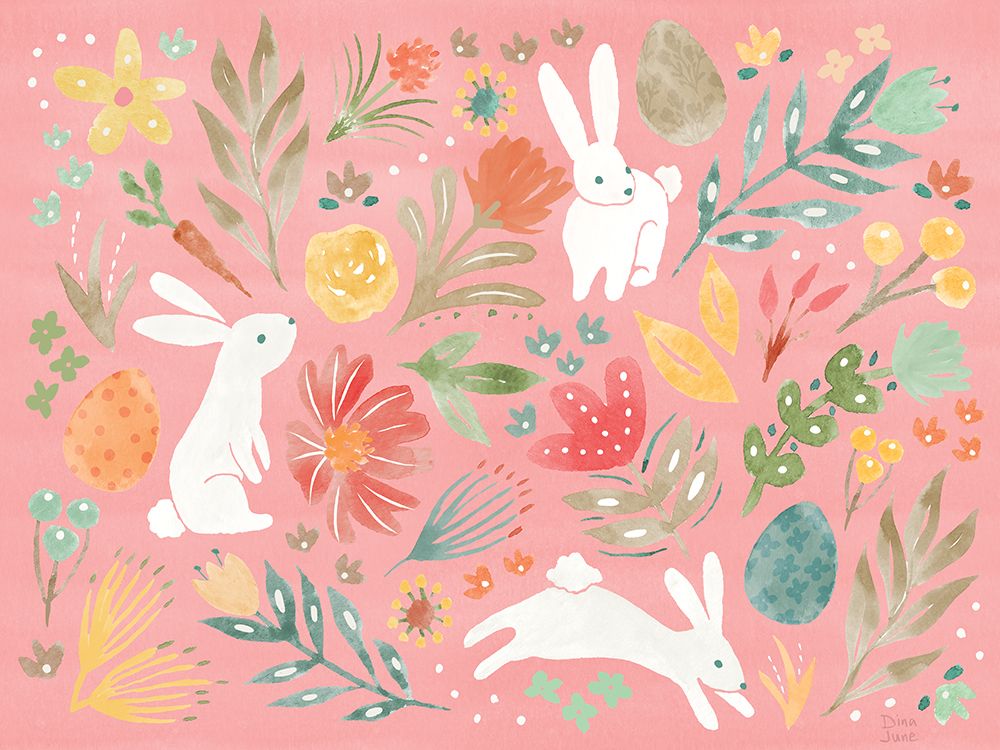 Spring Song II art print by Dina June for $57.95 CAD