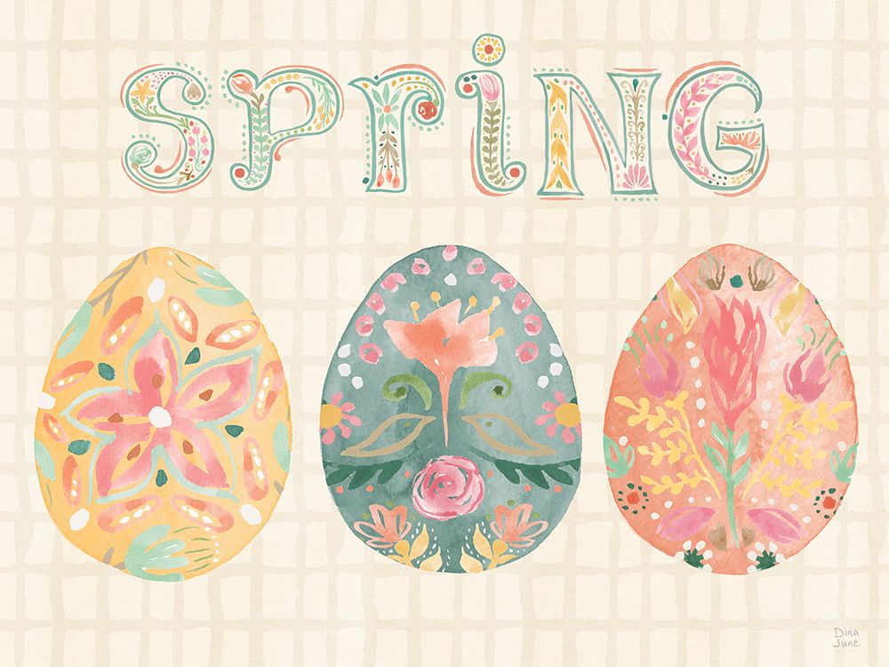 Spring Song VIII art print by Dina June for $57.95 CAD