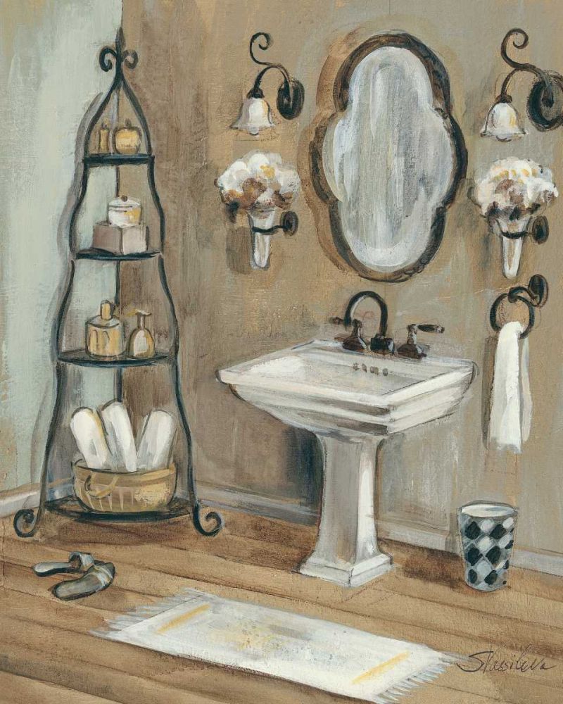 French Bath I art print by Silvia Vassileva for $57.95 CAD