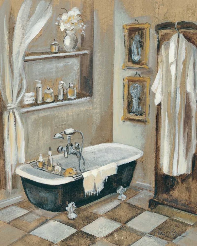 French Bath III art print by Silvia Vassileva for $57.95 CAD