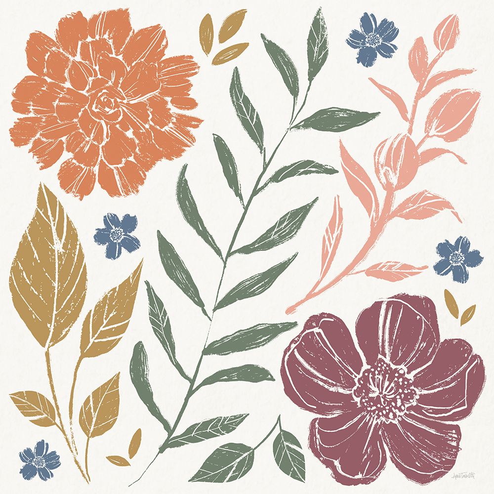 Flower Fest I art print by Anne Tavoletti for $57.95 CAD
