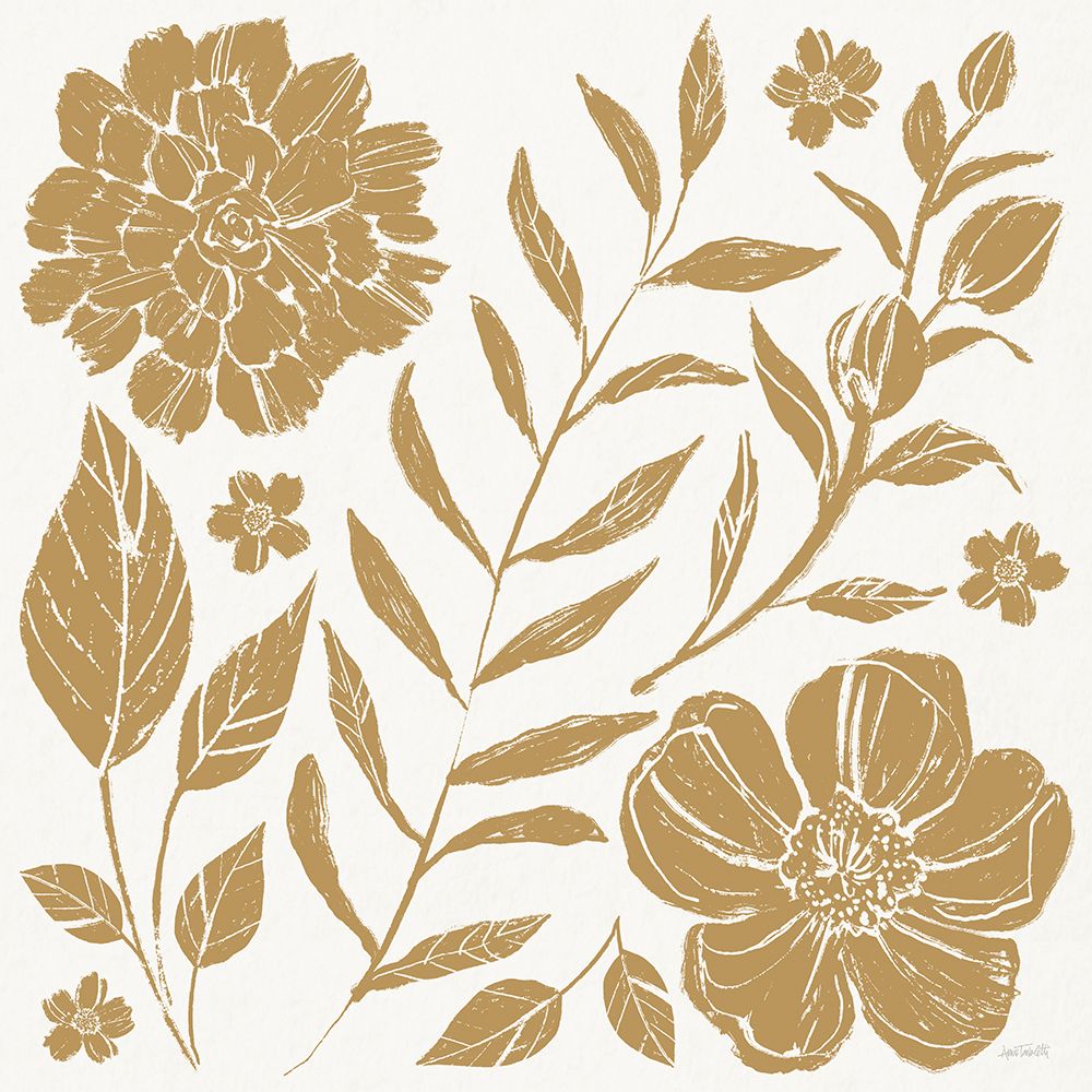 Flower Fest I Mono art print by Anne Tavoletti for $57.95 CAD
