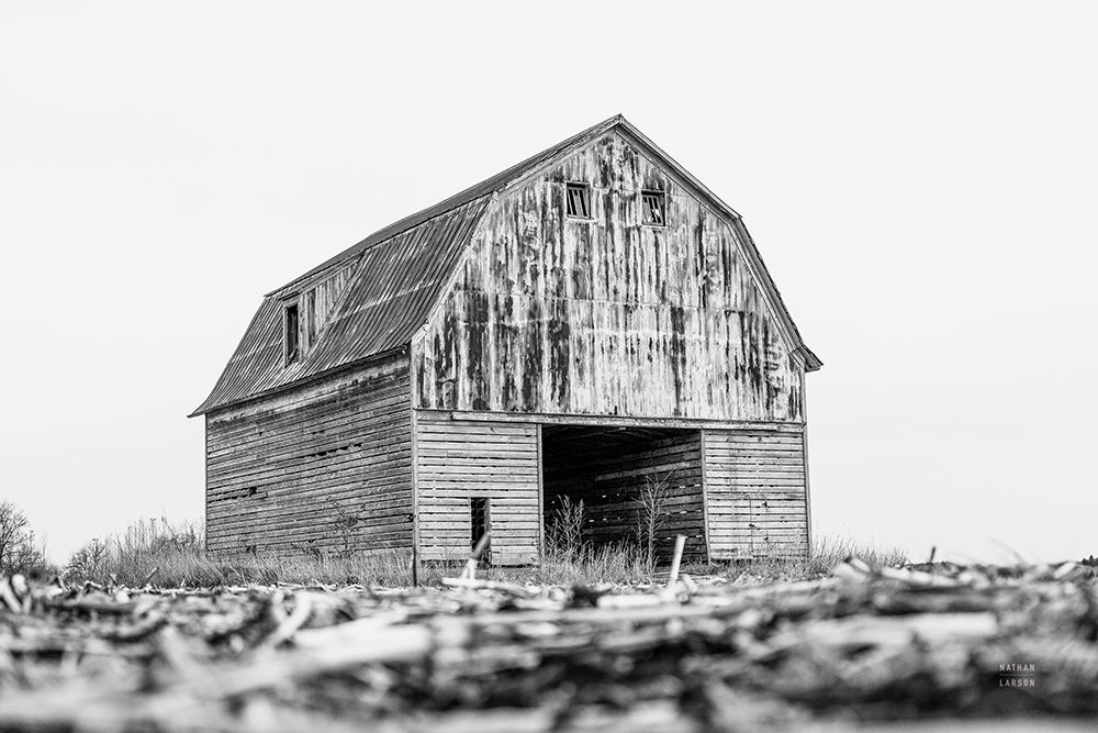 Old Route 66 Barn art print by Nathan Larson for $57.95 CAD