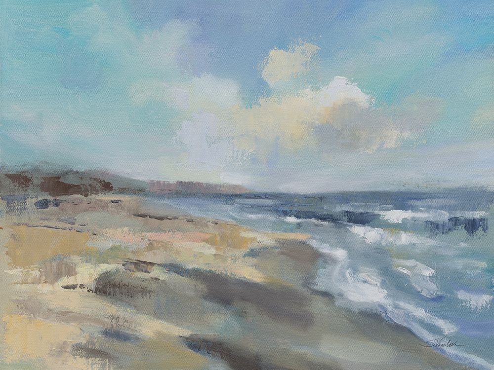 Morning Beach art print by Silvia Vassileva for $57.95 CAD