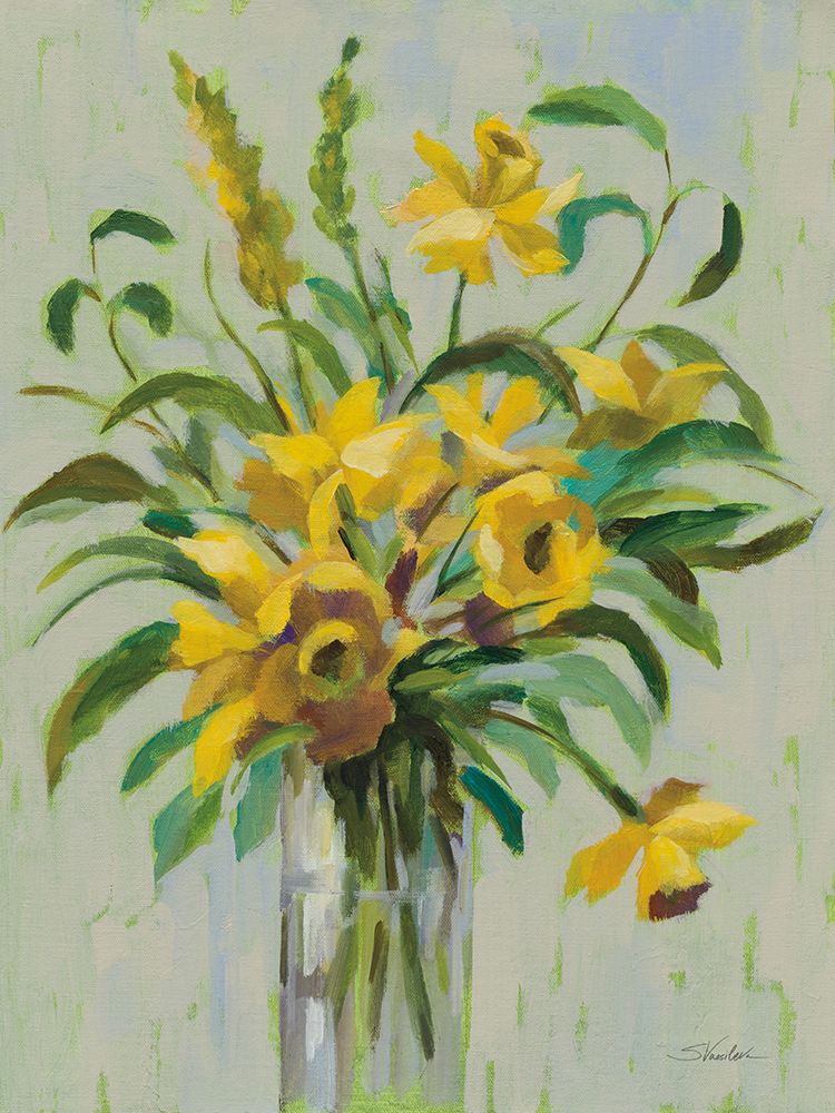 Sunshine Daffodils art print by Silvia Vassileva for $57.95 CAD