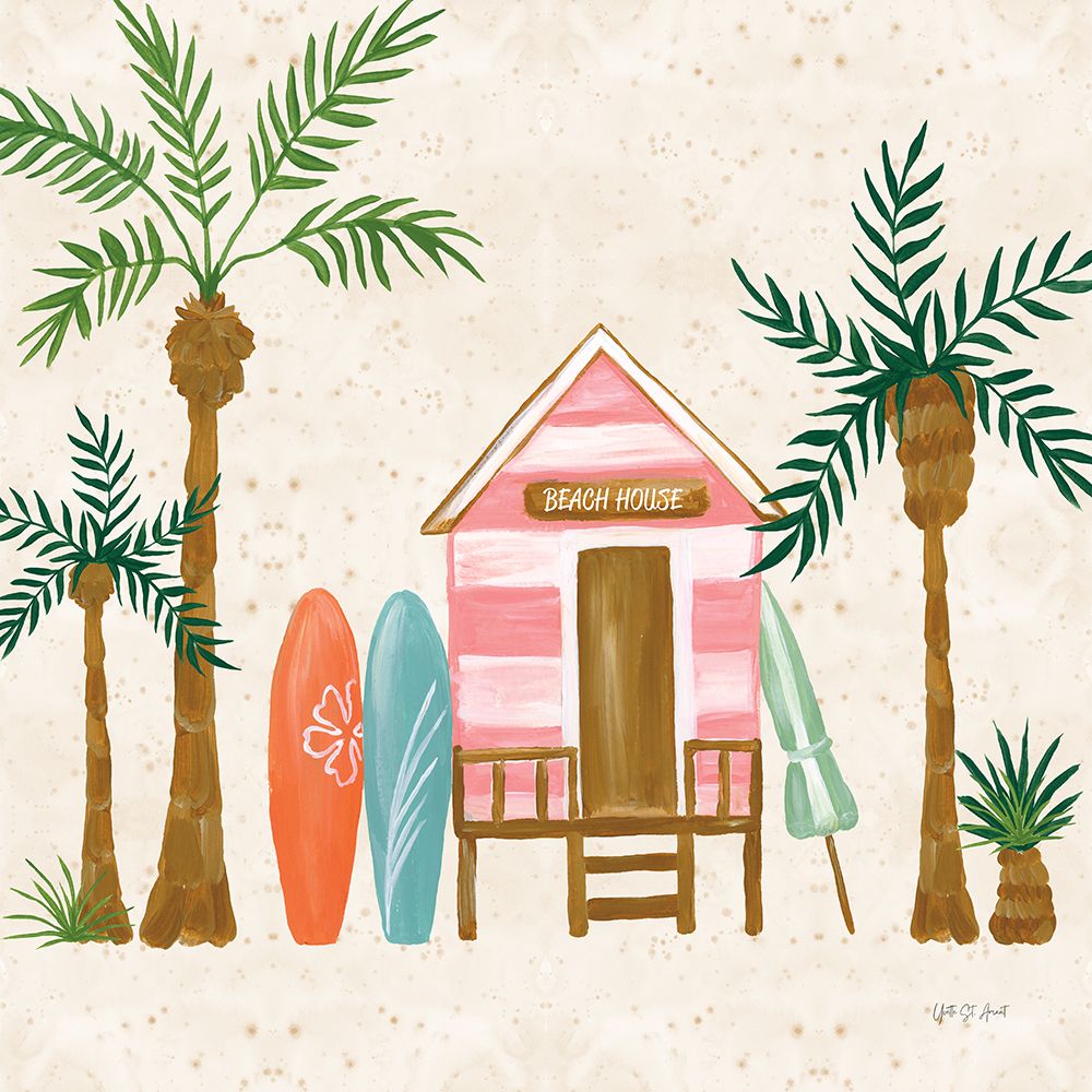 Beach Day II art print by Yvette St. Amant for $57.95 CAD