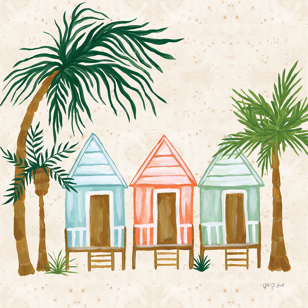 Beach Day V art print by Yvette St. Amant for $57.95 CAD