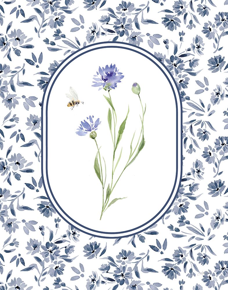 Spring Delft I art print by Katrina Pete for $57.95 CAD