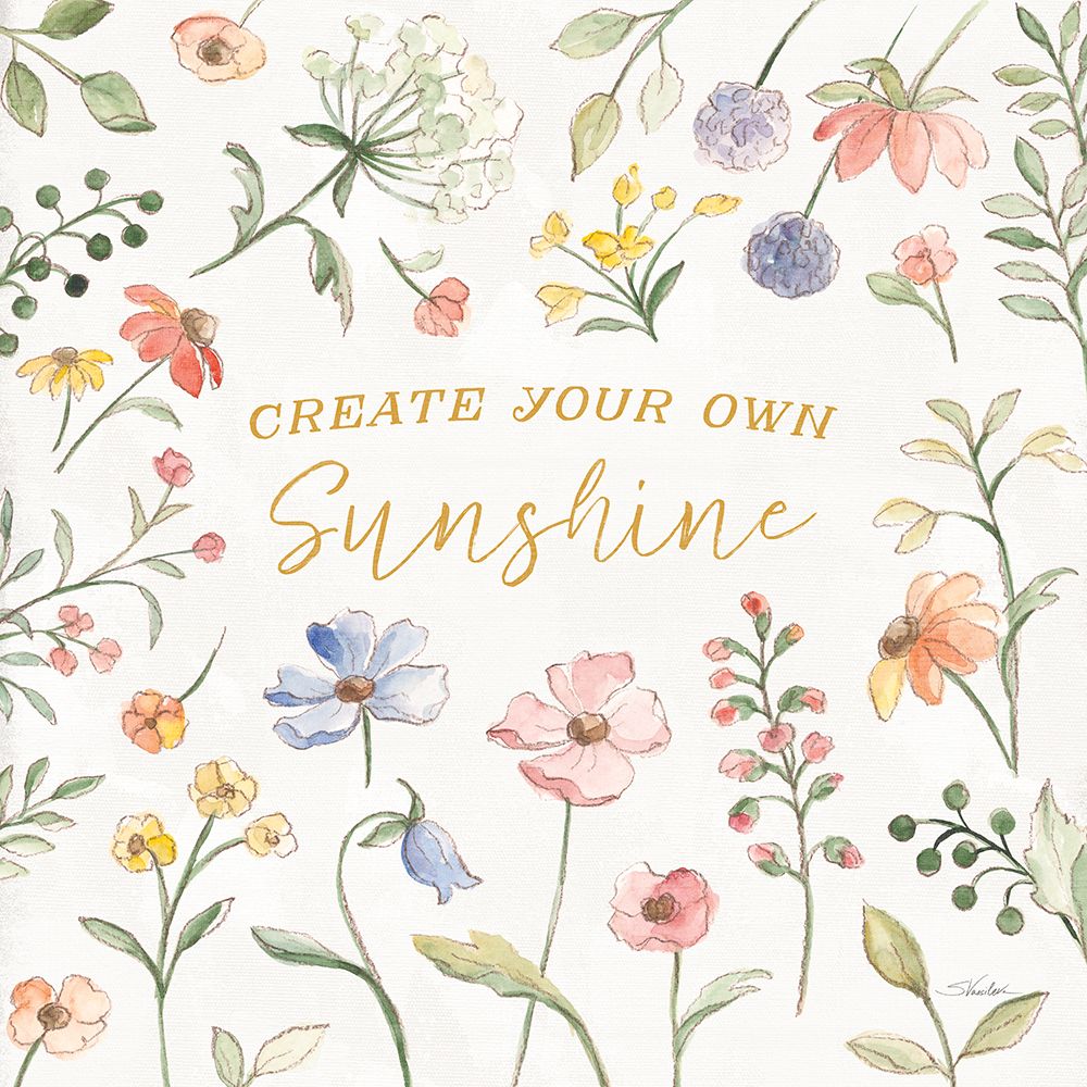 Wild Blooms VI art print by Silvia Vassileva for $57.95 CAD