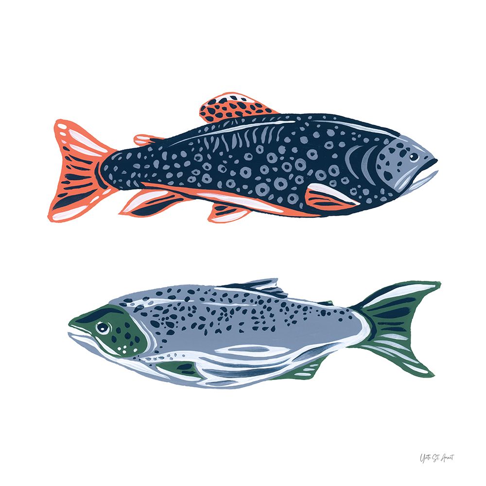 Catch of the Day VII art print by Yvette St. Amant for $57.95 CAD