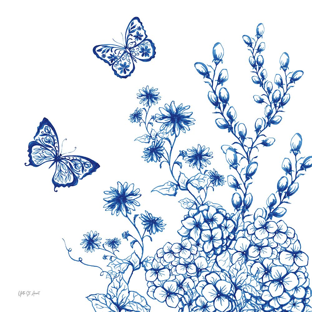 Flutter with Charm IV art print by Yvette St. Amant for $57.95 CAD
