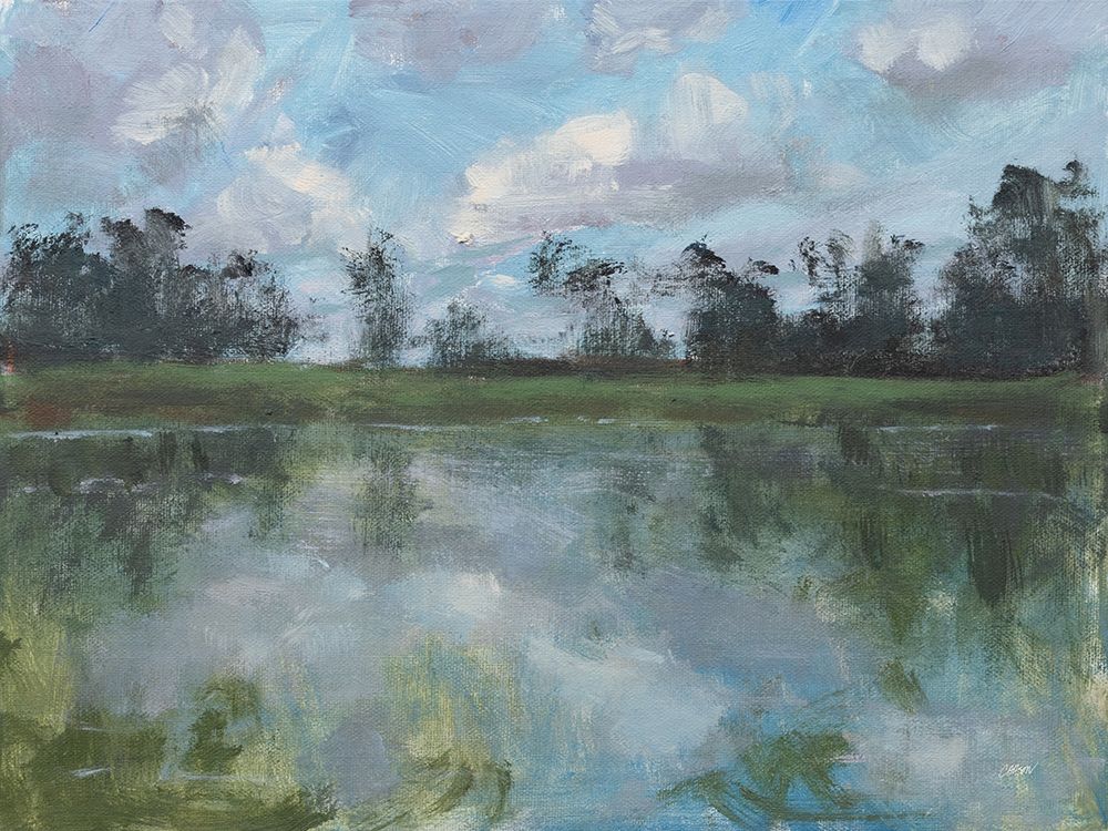Reflections on the River art print by Carson Overstreet for $57.95 CAD