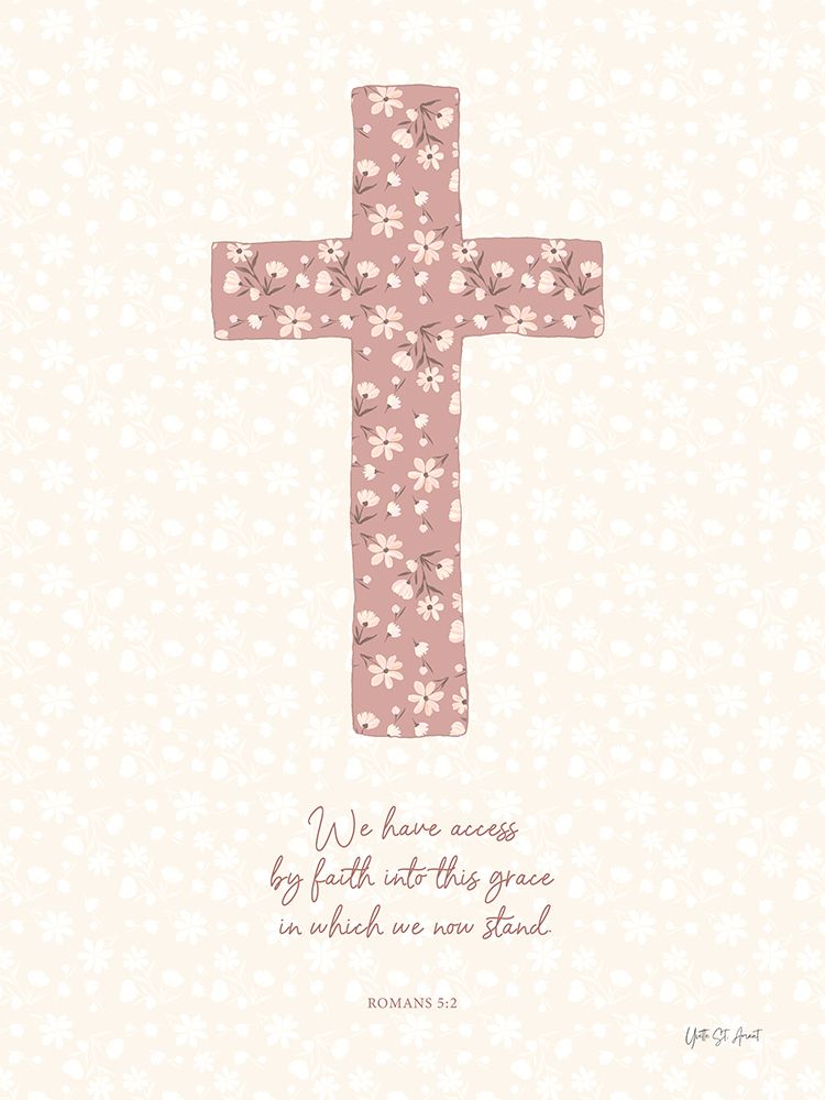 Flourish in Faith I art print by Yvette St. Amant for $57.95 CAD