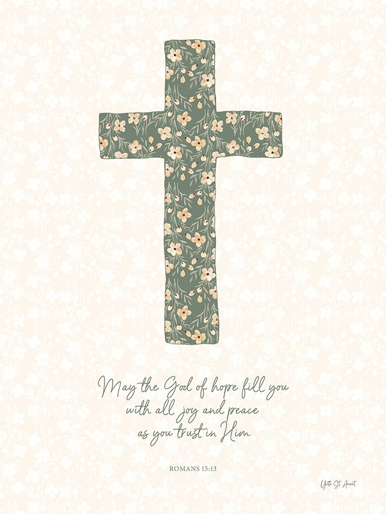 Flourish in Faith II art print by Yvette St. Amant for $57.95 CAD
