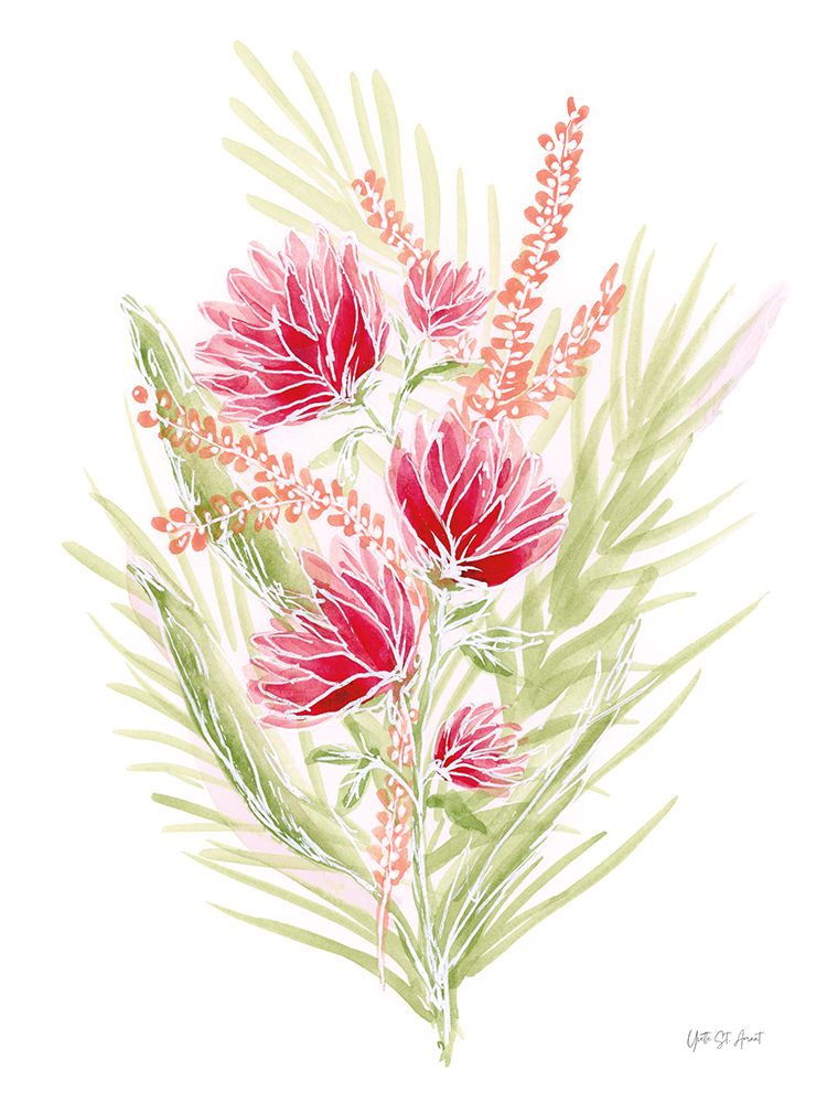Spring Bouquet I art print by Yvette St. Amant for $57.95 CAD