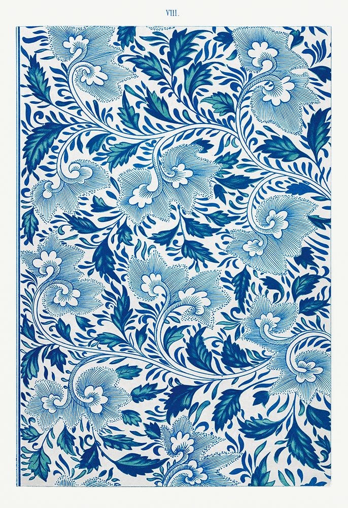 Chinese Flower Illustration I art print by Wild Apple Portfolio for $57.95 CAD